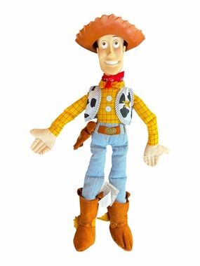 Disney Pixar Toy Story Woody Sheriff Soft Huggable Plush Doll
